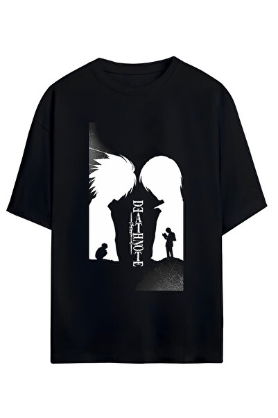 MAGORS تي شيرت قطني بتصميم مذكرة الموت للجنسين