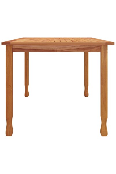 vidaxl Garden Dining Table 150x90x75 cm Solid Wood Teak