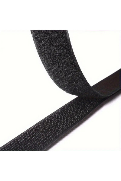 ECOVEL Çift Taraflı Cırt Cırtlı Bant | En: 2 Cm x Uz: 1 Metre – Güçlü ve Daya...