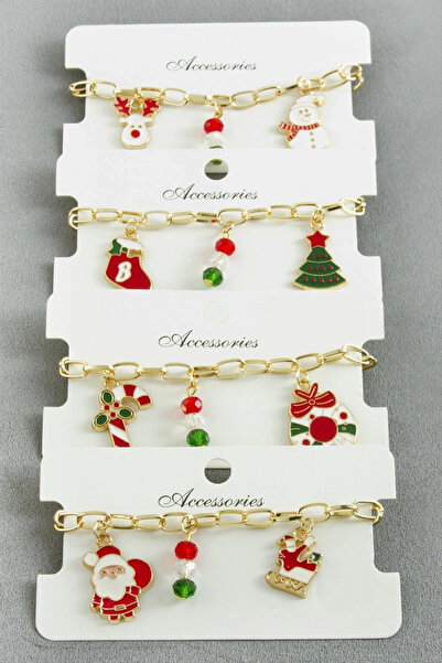 Genel Markalar BUĞZ Karışık Zincir Yılbaşı Bilekliği