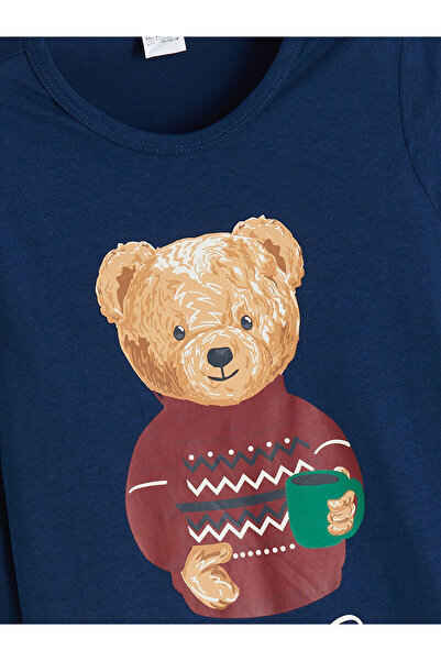 LC Waikiki Vizyon Yeni Sezon Ayı Teddy Baskılı Erkek Çocuk Pijama Takım