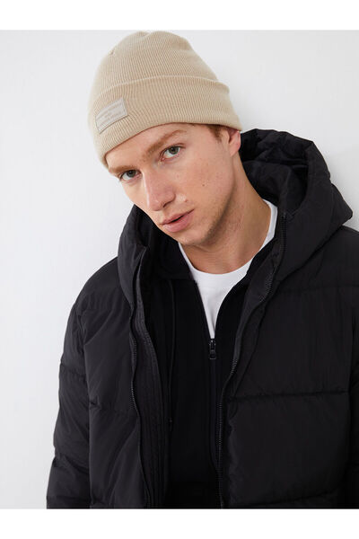 LC Waikiki LCW ACCESSORIES Etiketa sa štampanjem Muška pletena kapa