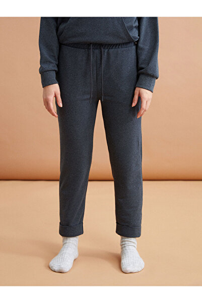 LC Waikiki Schlichte Jogginghose mit elastischem Bund für Damen in Petite-Größe