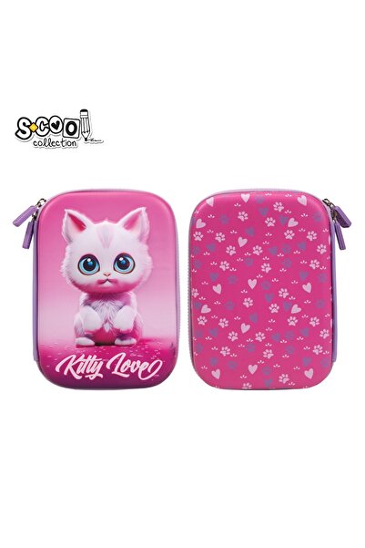 S COOL Penar 3D nemobilat KITTY LOVE 22.5x15.5x6 cm - S-COOL