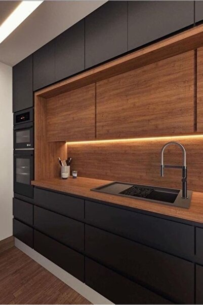 Diyez Elektronik ve Aydınlatma Sistemleri Çıt Çıt Anahtarlı Mutfak Tezgah Altı Led Lineer Aydınlatma - 100cm - 3000K Gün Işığı