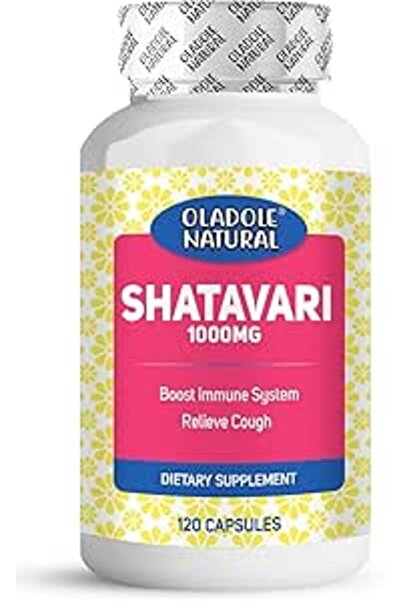 Oladole Natural أولادول ناتشورالز شاتافاري 1000 مجم، 120 كبسولة