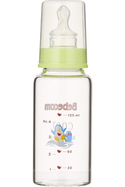 BEBECOM Glass Bottle 125Ml, Piece Of 1