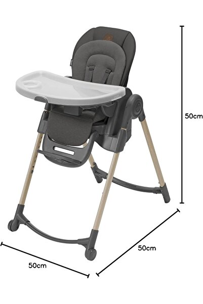 MAXİ-COSİ Minla 6-in-1 Baby Highchair – Compact Folding, Adjustable (0 months–14 years)
