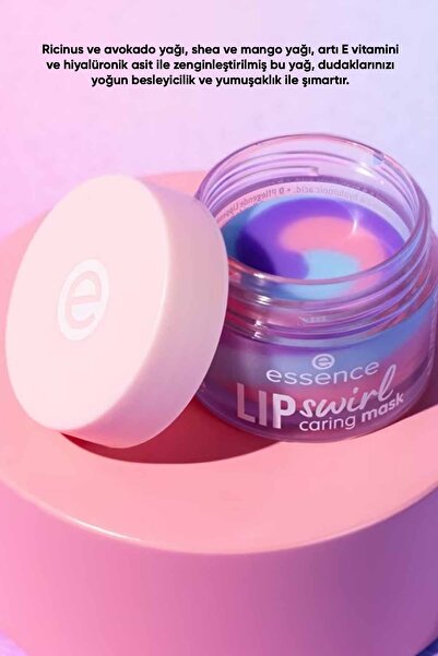 Essence Lip Swirl dudak bakım maskesi 01