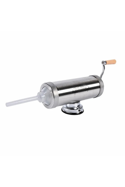 micul fermier Masina de carnati, montare orizontala, 2.5 Kg, material inoxida...