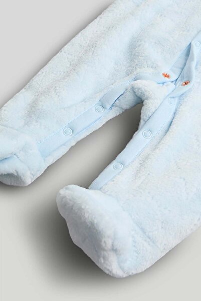 MOTHERCARE Blue Star Fleece All-in-One