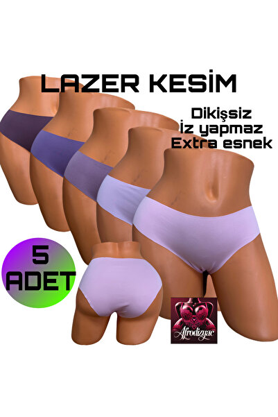 Afrodizyac 5 bucăți Laser croială fără cusături nu lasă urme Extra flexibil și extra moale Slip