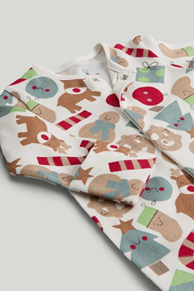 MOTHERCARE Festive Sleepsuit
