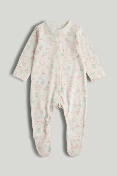 MOTHERCARE 3 Pack Bunny Sleepsuits