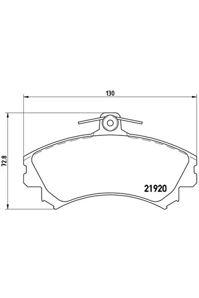 Brembo Set Placute Frana Frana Disc Baic E Series/Senova D20/Senova X25 Baic ...