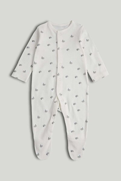 MOTHERCARE 3 Pack Blue Stars Sleepsuits