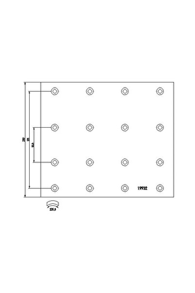 Don Set Garnituri De Frictiune Frana Tambur Scania 3 - Series/4 - Series