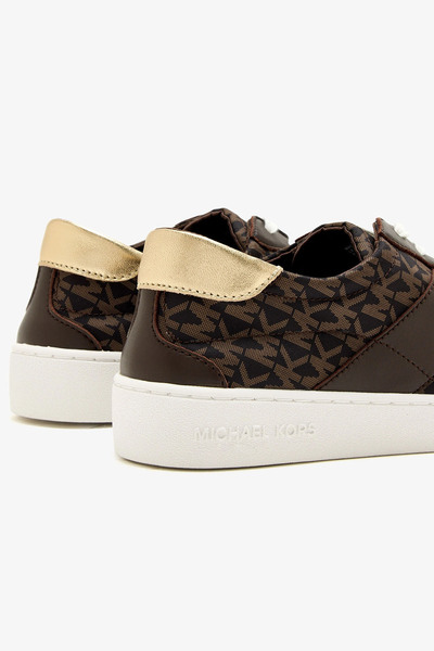 Michael Kors Kadın Kaycee Lace Up Sneaker - Kahverengi
