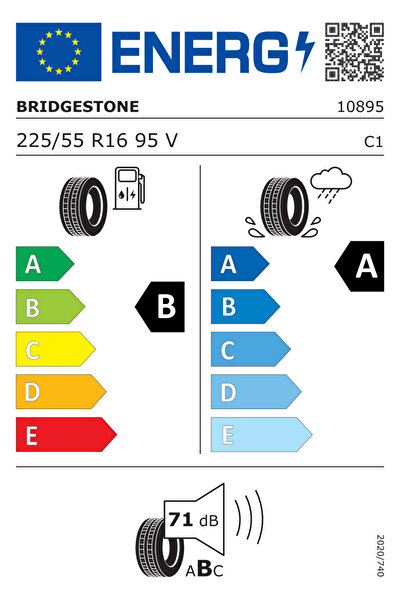 Bridgestone Turanza T005 Summer Tire (225/55 R16 95V)