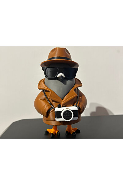 Rüzgar Tasarım Spioniro Golubiro 2 Tung Tung Sahur Character 10 cm Figure