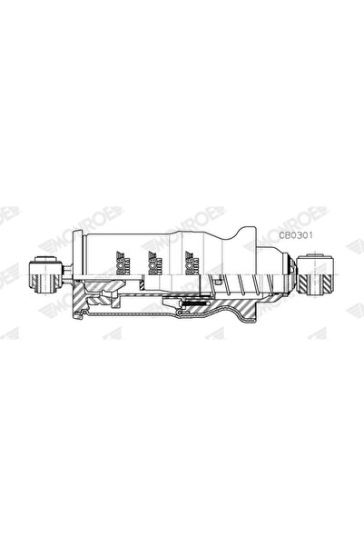 MONROE Amortizor Suspensie Cabina Man Tga/Tgl 1/Tgm 1