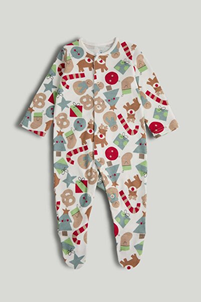 MOTHERCARE Festive Sleepsuit