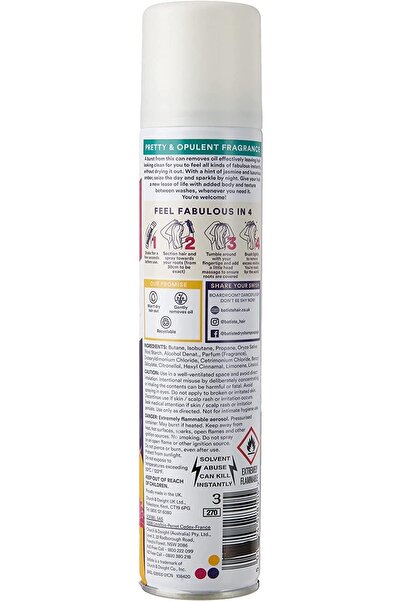 Batiste Oriental Scent Dry Shampoo Twin Pack 200 ml, 2-Piece