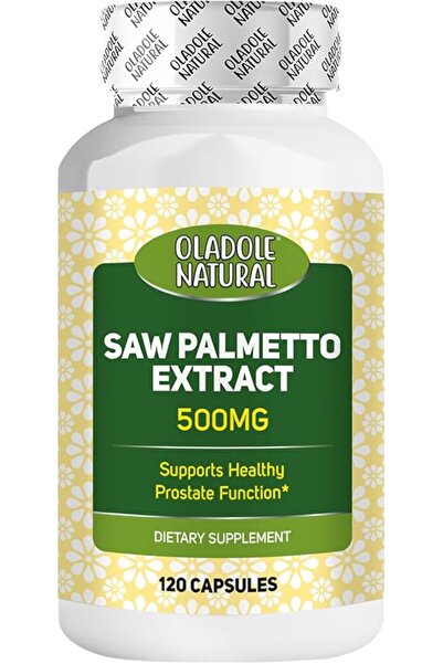 Oladole Natural Saw Palmetto Supplement, 120 Capsules