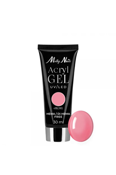 Molly Lac Polygel Acrylgel MollyLac Peony No. 24 (30 ml)