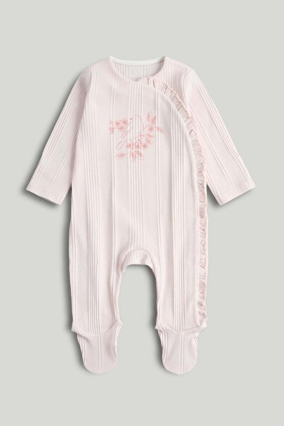 MOTHERCARE 3 Pack Pink All-in-Ones