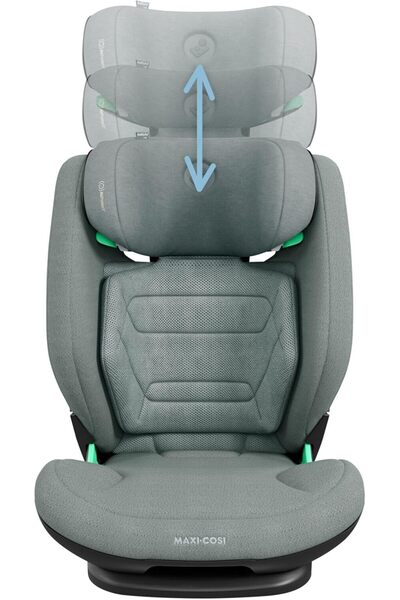 MAXİ-COSİ RodiFix Pro2 i-Size Child Car Seat, Authentic Grey, 3.5-12 Years