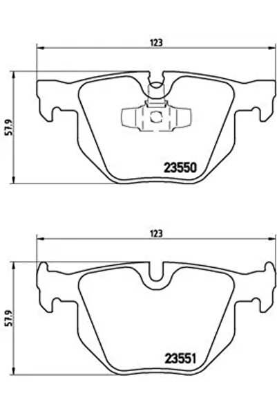 Brembo Set Placute Frana Frana Disc Bmw 3