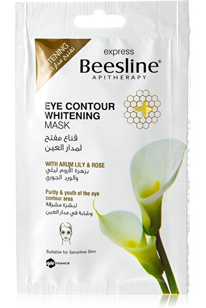 Beesline Express Eye Contour Whitening Mask With Arum Lily & Rose, 25 ml