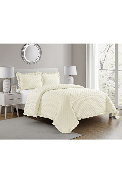 Kunzita Home Suha bedspread_one and a half_beige