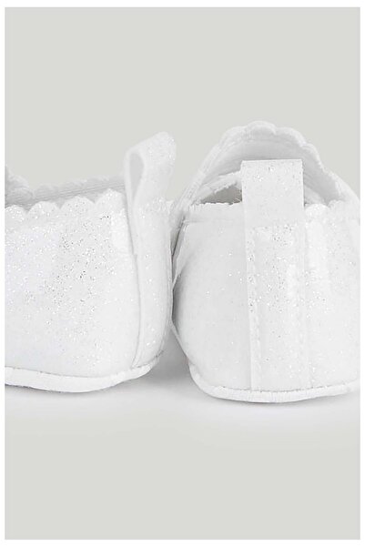 MOTHERCARE White Pram Shoes and Headband Set