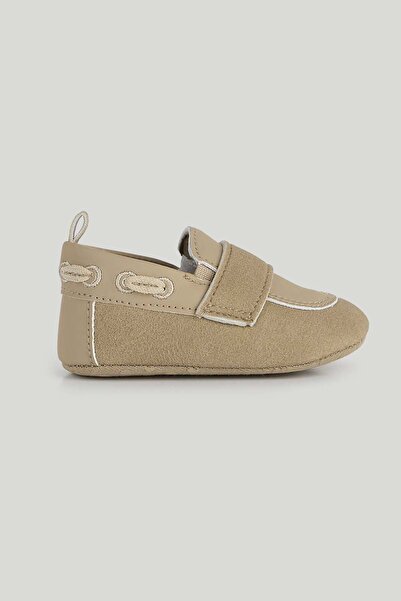 MOTHERCARE Tan Loafer Pram Shoes