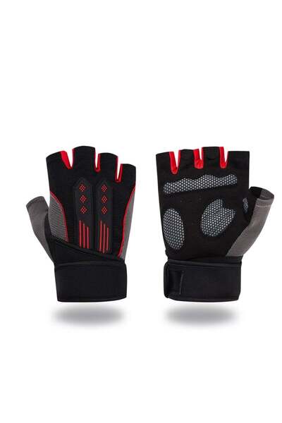 COOYA Weight Lifting Gloves - Non-Slip Silicone Padding Workout Gloves for Men and Women