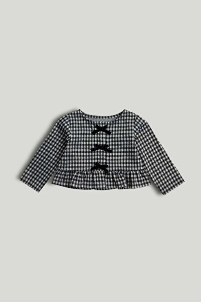 MOTHERCARE سترة بيبلوم منقوشة