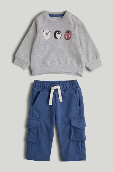 MOTHERCARE طقم ملابس Arctic Sweat Top وJoggers