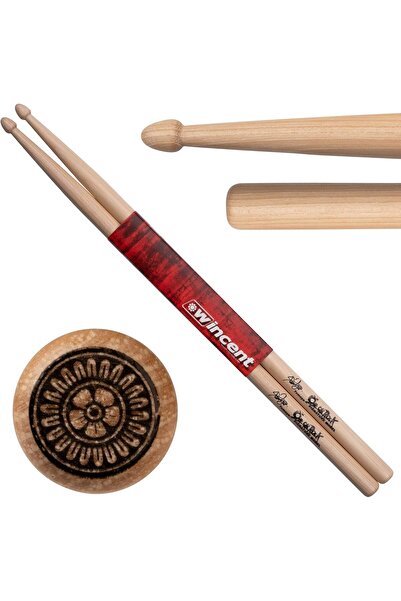 WINCENT Tomoya Signature Natural Hickory Drumsticks (WTYS)