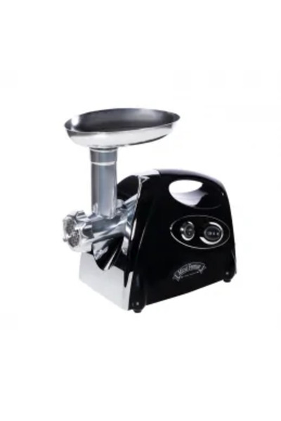 micul fermier Electric meat mincer, tomato accessory, 3 sieves, sausage funnel, 1400W, 1.5Kg/min, black color
