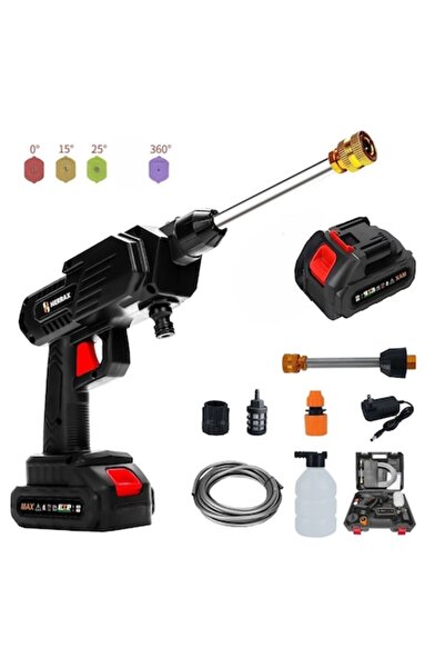 dalimag Aparat de spălat cu presiune fără fir HERRAX cu baterie Li-ion de 120...