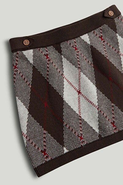 MOTHERCARE Diamond Knitted Jumper and Skirt Outfit