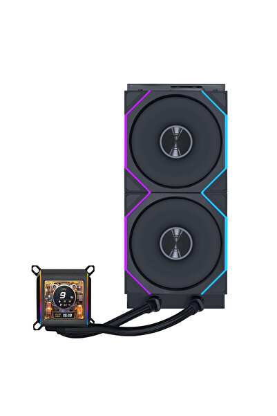 Lian Li Galahad II LCD 280mm Siyah İşlemci Sıvı Soğutucu (GA2ALCD28TB)