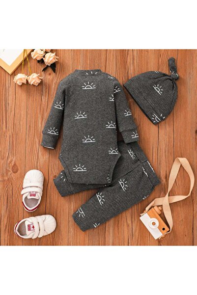 OEM Baby bodysuit, pants and hat set