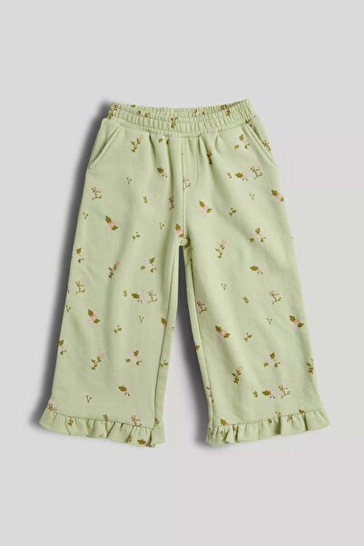 MOTHERCARE Green Floral Joggers