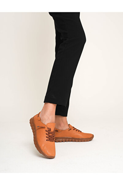 MOKKASHOES أحذية جلدية يومية للنساء، مريحة، نعل طبي، أحذية للحوامل برباط