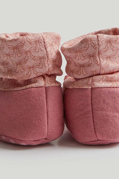 MOTHERCARE 3 Pack Pink Sock-Top Booties