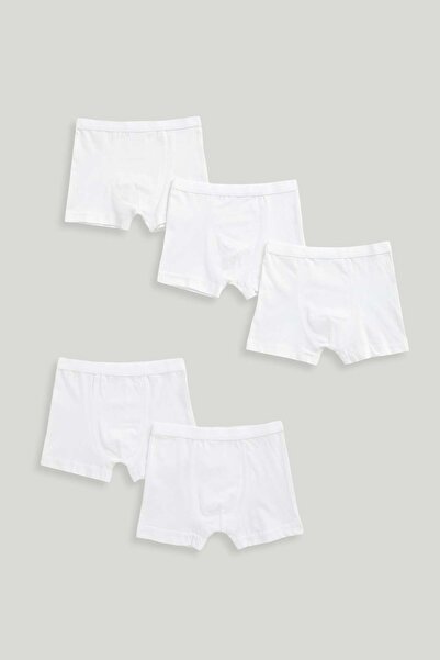 MOTHERCARE White Trunk Briefs - 5 Pack