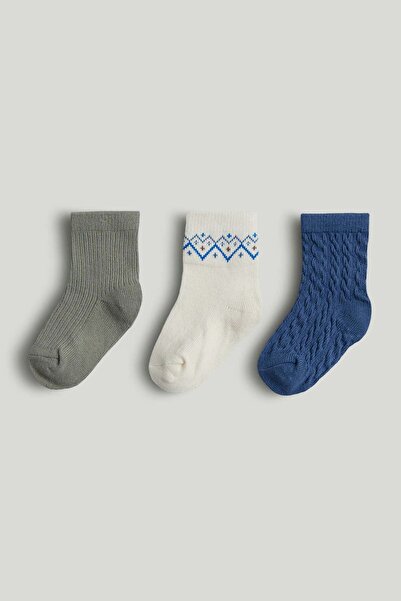 MOTHERCARE 3 Pack Baby Socks